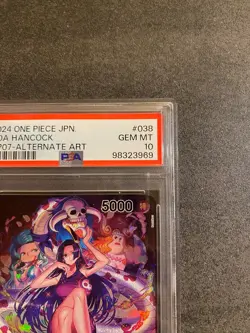 Boa Hancock OP07-038 500 Years in the Future PSA 10 ONE PIECE Card Game Japanese - Image 3