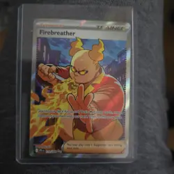 Firebreather Full Art 119/094 Phantasmal Flames Card - NM - Pokemon TCG - Image 1