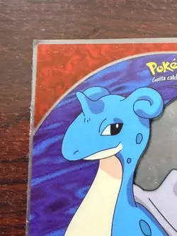 (HPL) Lapras RARE clear card Pokemon (Topps Tv Animation) series 3 #PC10 LP - Image 3