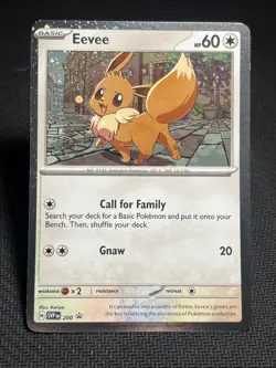 Eevee - 200 (Cosmos Holo) SVP200 Sv: Scarlet & Violet Promo Cards Holo - Image 1