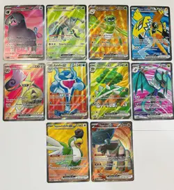 Pokemon TCG - Full Art Pokemon Card Lot Of 10 - Various Sets - Image 1