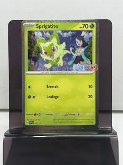 Pokemon TCG Sprigatito SVP 191/192 Stamped Horizons Promo Card - Image 1