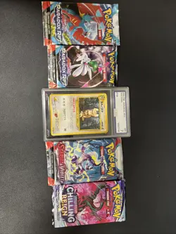 Pokemon Lot #1 Sealed Packs And A Graded Card - Image 1