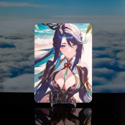 Xianyun Waifu Card A6 Oversized Genshin Impact Trading Matte Spicy Lingerie - Image 1