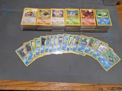 Huge Collection Bulk Lot of 550+ Pokemon Cards Mixed WOTC - Image 1
