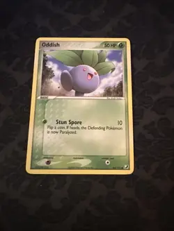 Pokemon EX Unseen Forces Common Card - Oddish 64/115 - Image 1