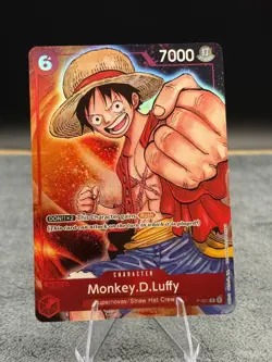 P-001 Monkey D. Luffy Promo Foil - Bandai Card Games Fest 23-24 - Image 1