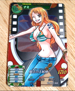 PREORDER Super Rare Nami OPR Holo One Piece Treasure World Carddass Card - Image 1