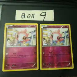 Spritzee 105/162 Reverse Holo& Non-Holo XY Breakthrough Pokemon Card ~ LP - Image 1