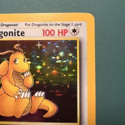 Pokemon TCG Dragonite 4/62 Fossil Holo Rare Card Unlimited LP - Image 3