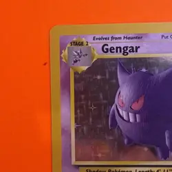 1999 Pokemon TCG Fossil Gengar Holo Rare Card 5/62 Excellent Condition ✅👻👻 - Image 3