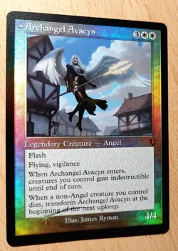 Mtg Magic: # FOIL # Archangel Erzengel Avacyn, English, Legende, Mint, Mythic - Image 1