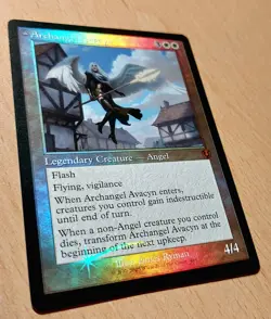 Mtg Magic: # FOIL # Archangel Erzengel Avacyn, English, Legende, Mint, Mythic - Image 2