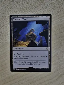 MTG Misprint Treasure Vault Shifted Stamp - Image 1