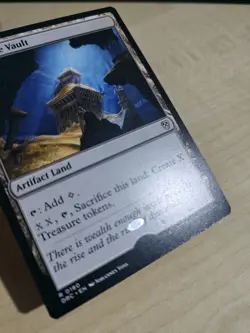 MTG Misprint Treasure Vault Shifted Stamp - Image 2