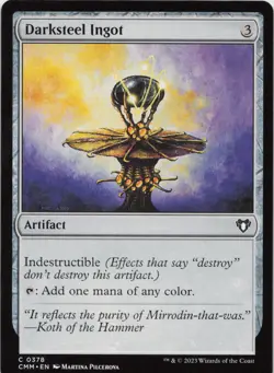 Darksteel Ingot C Commander Masters 378 NM MTG - Image 1