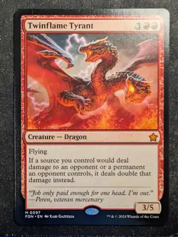 Twinflame Tyrant - Magic Foundations (MTG) - Image 1