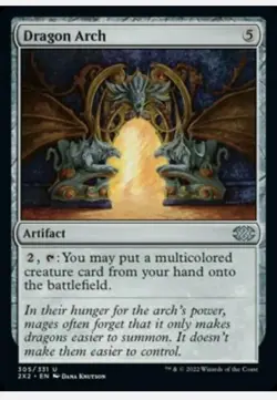1x DRAGON ARCH - Apocalypse/masters - MTG - Magic the Gathering - Image 2