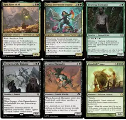 MTG Commander EDH Deck Ygra, Eater of All 100 Cards Custom Deck Bloomburrow - NM - Image 1