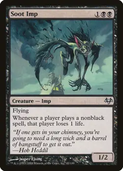 Soot Imp Eventide NM Black Uncommon MAGIC THE GATHERING MTG CARD ABUGames - Image 1