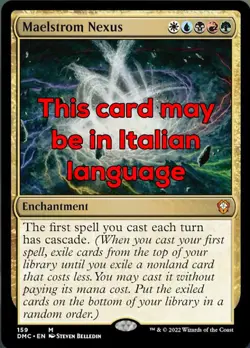 MTG MAELSTROM NEXUS EXC - RETE DEL MAELSTROM - DMC IT - MAGIC - Image 1
