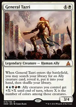 MTG GENERAL TAZRI EXC - GENERALE TAZRI - OGW - MAGIC - Image 1