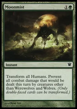 MTG MOONMIST EXC - FOSCHIA LUNARE - ISD - MAGIC - Image 1