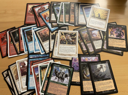 50 ALTE deutsche Uncommons Magic Karten MtG uber 20 Jahre alt - Image 1