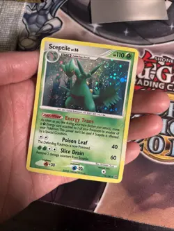 (PK) Sceptile Pokemon Rare 10/100 Holo Rare Pokemon Lv. 56 HP - Image 5
