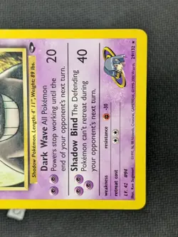 Sabrina's Gengar 29/132 - Gym Challenge Unlimited Rare Pokemon TCG NM - Image 5