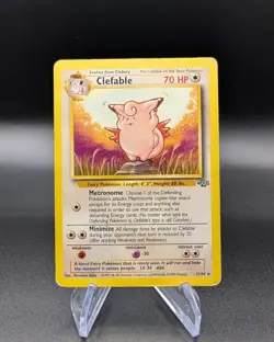 Clefable 17/64 - Jungle Regular - Vintage Pokemon TCG WOTC - MP - Image 1