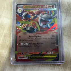 Pokemon TCG Mega Evolution Mega Camerupt EX 022/132 Double Rare NM - Image 1