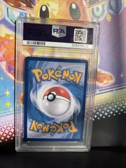2021 Pokemon Sword and Shield Blue Sky Stream Korean Rayquaza Vmax #83 PSA 10 - Image 2