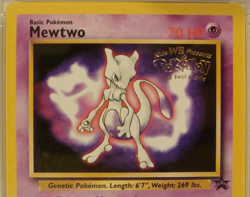 1999 Pokemon ~Mewtwo Movie Blackstar PROMO #3~ GRADED PSA NM 7 .. - Image 3