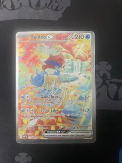 Pokemon White Flare Keldeo EX Special Illustration Rare 167/86 - Image 1