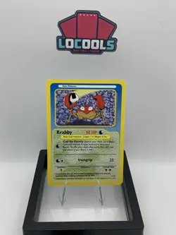 2004 Pokemon TCG Funskool Krabby RARE FIND INDIA POKEMON TCG - Image 1