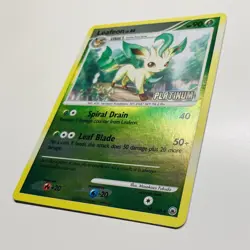 Leafeon 24/100 Reverse Holo Platinum Stamp Majestic Dawn Pokemon 2008 Nm - Image 4