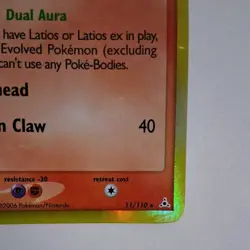 Pokemon TCG Latias (Delta Species) 11/110 Holo Rare EX Holon Phantoms - Image 4