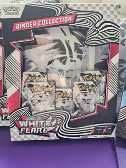 Black Bolt Or White Flare Binder Collection New Sealed X1 Pokemon Tcg - Image 2