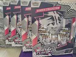 Black Bolt Or White Flare Binder Collection New Sealed X1 Pokemon Tcg - Image 4