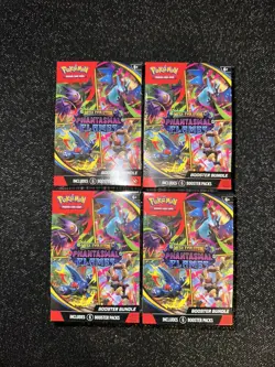 Pokemon TCG Phantasmal Flames Booster Bundle Box Lot of 4 IN HAND - Image 1
