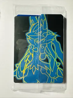 Alakazam 009 and Riolu 010 Black Star Promo Pokemon Center stamp - SEALED MINT - Image 5
