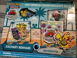 Pokemon TCG 2017 World Championships Deck Zachary Bokhari Ice Path FTW NEW BOX - Image 1