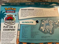 Pokemon TCG 2017 World Championships Deck Zachary Bokhari Ice Path FTW NEW BOX - Image 2