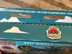 Pokemon TCG 2017 World Championships Deck Zachary Bokhari Ice Path FTW NEW BOX - Image 3
