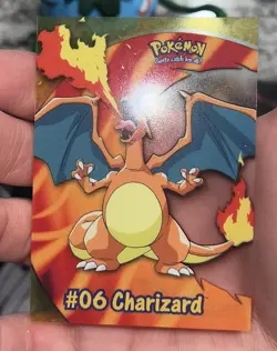 Charizard #06 Pokemon TCG 2000 Topps TV Animation PC3 - Image 3