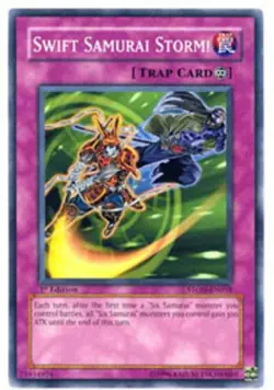 Swift Samurai Storm! - STON-EN058 - Common - 1st Edition - Lightly Played - Image 1