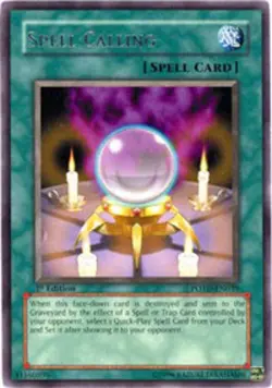 Spell Calling - POTD-EN039 - Rare - Unlimited Edition - Lightly Played - Image 1