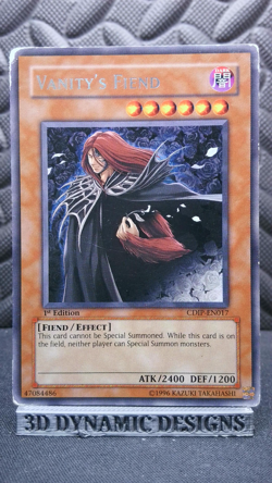 | Yugioh Vanity's Fiend CDIP-EN017 1st Edition RARE Cyberdark Impact PL ?? | - Image 1