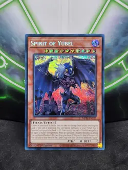Yugioh Spirit of Yubel MP24-EN127 Prismatic Secret Rare 1st Edition NM - Image 1